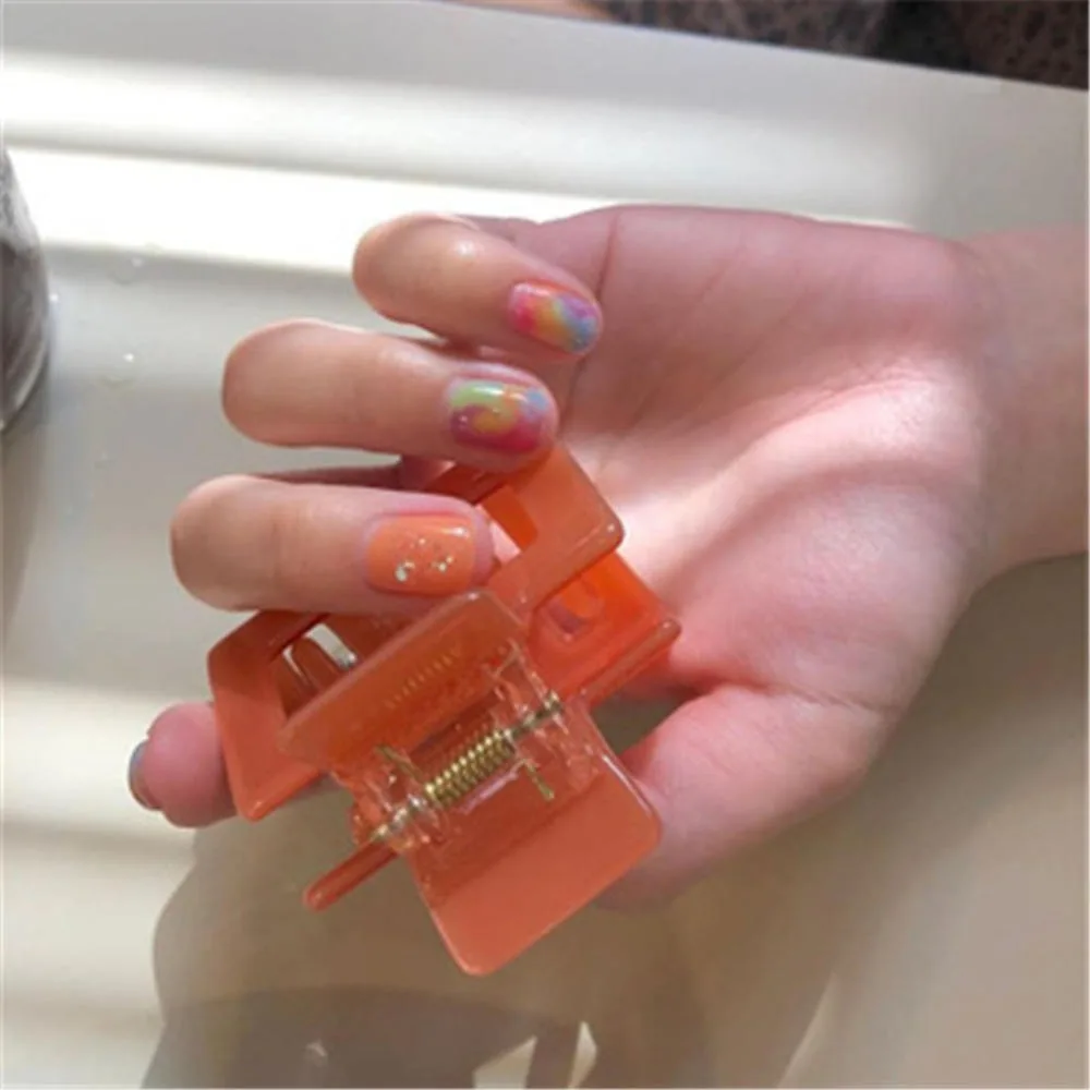 Acetate Sheet Japan And South Korea Hair Accessories Girl Temperament Hair Clip Simple Geometry Hairpin Large Acetate Sheet Japan And South Korea Hair Accessories Girl Temperament Hair Clip Simple Geometry Hairpin Large