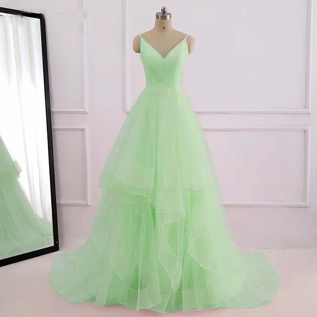 Romantic-White-Front-Floor-Length-Beach-Wedding-Dress-2019-Bridal-Gowns-Straps-Tulle-Zipper-Back-with.jpg_640x640 (2)