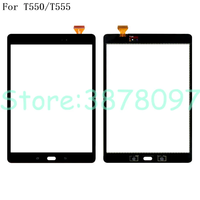 New For Samsung Galaxy Tab A 9.7 SM-T550 T550/SM-T555 T555 WIFI Touch Screen Digitizer Sensor Glass Tablet PC Replacement Parts | Мобильные