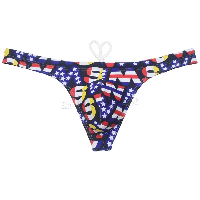 Tanga Traje de Baño Estampada 2