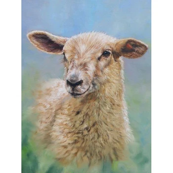 

Full Square/Round DIY Diamond Embroidery animal Sheep 5D Diamond Painting Rhinestone Mosaic Home decoration M712