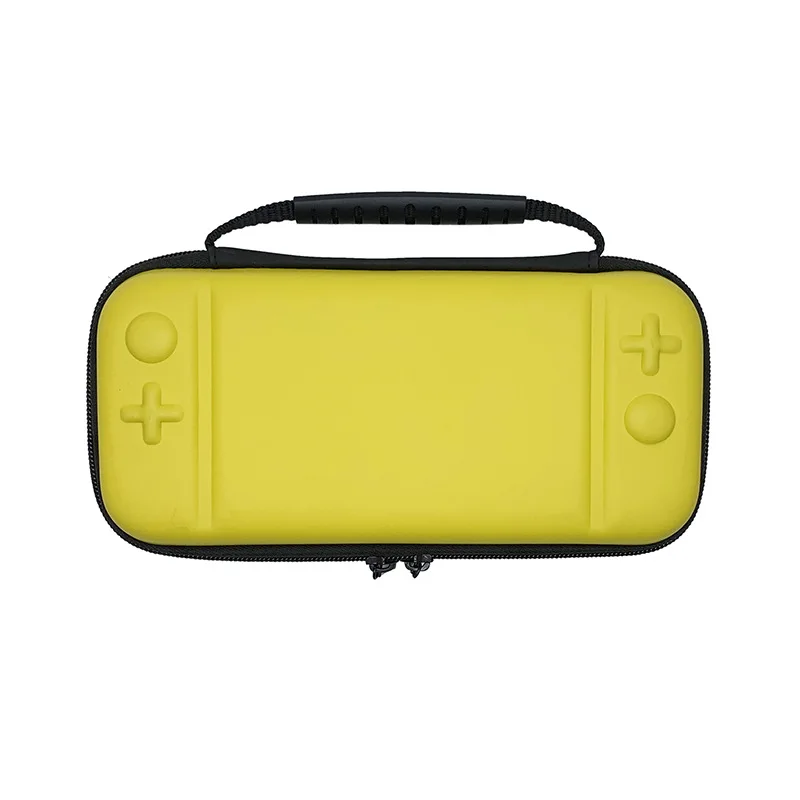 Only yellow bag Сумка для хранения переносных чехлов для nintendo Switch Lite, жесткий портативный дорожный Чехол для nintendo Switch мини консоль и аксессуары - Цвет: Only yellow bag