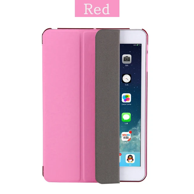 For iPad Air2 2014 Чехол для Apple iPad Air 2 A1566 A1567 с автоматическим включением и отключением экрана чехол-книжка из искусственной кожи чехол крышка с Смарт Холдер с подставкой для iPad Air2 - Цвет: For iPad Air2 2014