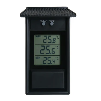 

Digital Garden Refrigerator Thermometer Max Min Memory Office Indeoor Outdoor Convenient Temperature Sensor Humidity Meter