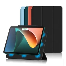 Étui à support magnétique pliable en PU pour Xiaomi MiPad5 MiPad5 Pro, tablette PC, 11 pouces, ajoutez une protection d'écran et 3 cadeaux