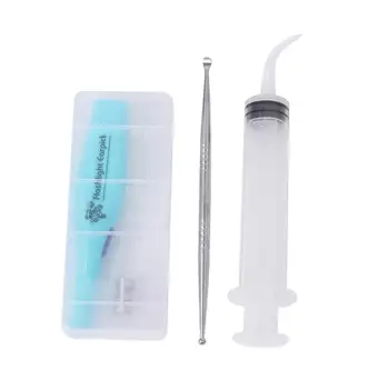

Tonsil Stone Remover Kit With LED Light Box + Irrigation Syringe + Premium Tool