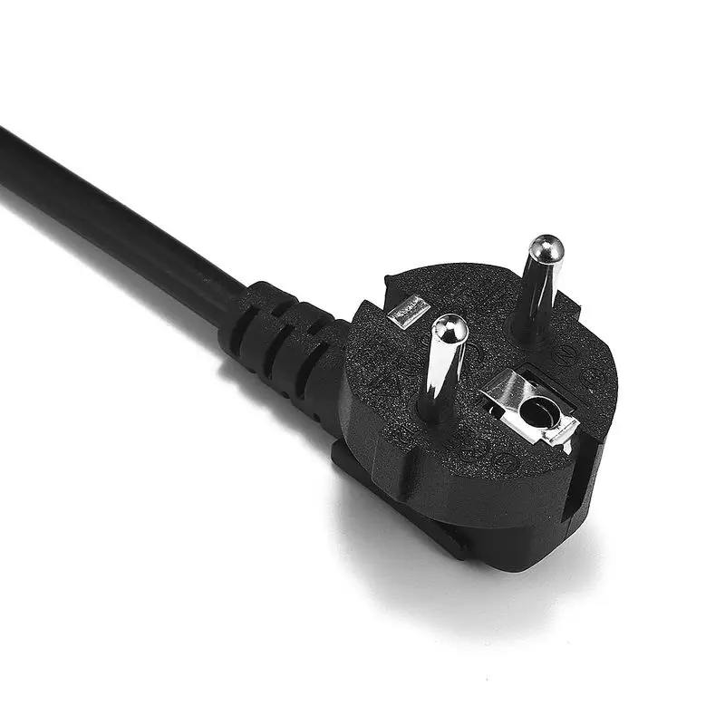 US $129.00 100pcs EU Mains Power Cable 075mm Notebook Euro IEC C5 Power Adapter Cord For HP Asus Dell Laptop TV PC Computer