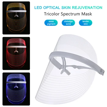 

Photon Rejuvenation Instrument LED 3-color Facial Care Light Machine Phototherapy Skin Rejuvenation Acne Removal Skin Whitening