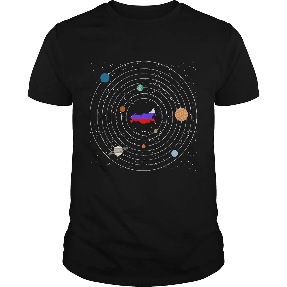 

Fashion Design Russia Country In Solar System Pride Mens T-Shirt. Summer Cotton Short Sleeve O-Neck Unisex T Shirt New S-3XL