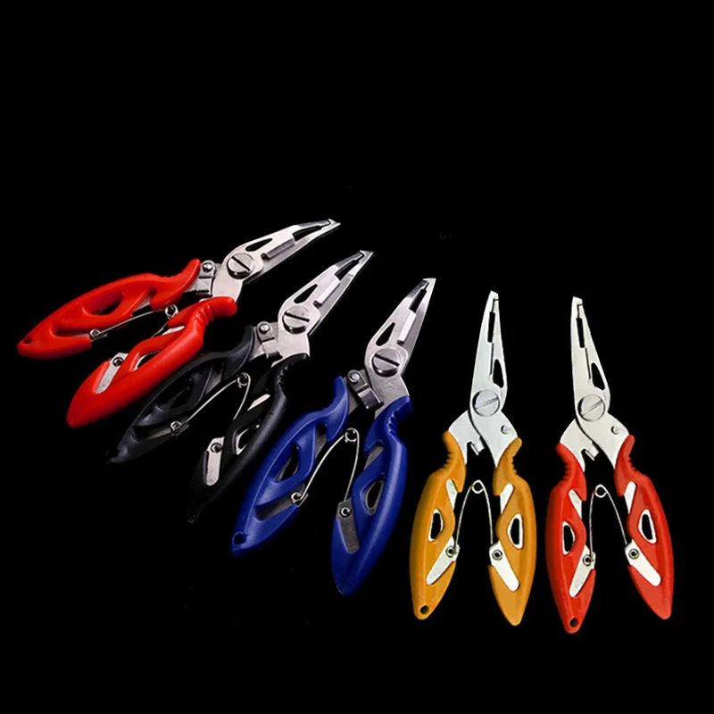 

Fish Plier Split Ring angle hook remover Control Fisherman Braid scissor lure bait Cutter multi Tool Opener tackle fly Line Wire