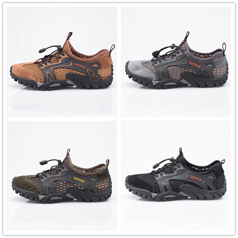 Men's Aqua Water Shoes Slip On Quick Dry Wading Sneakers