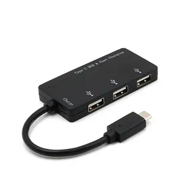

3-in-1 Hub Type C HUB with Quic Charging Multifunction USB hub