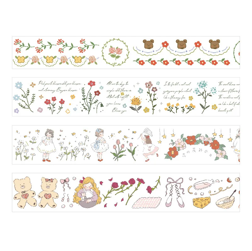 Похожая японская Маскировочная лента Washi в стиле манга прекрасные прозрачные