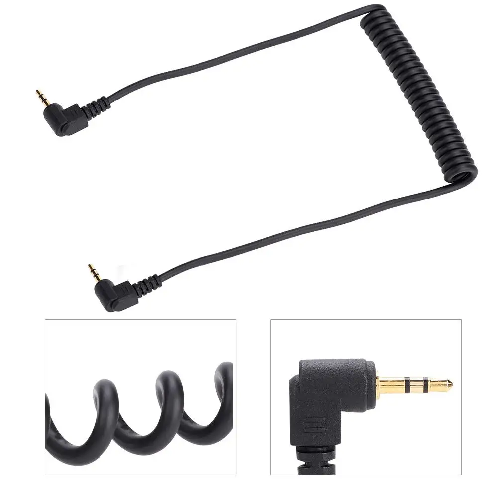 2.5mm-C1 Camera Remote Control Shutter Release Cable for Canon T6i T6S T5i 700D 650D 600D 550D 500D 1100D 80D 70D 60D