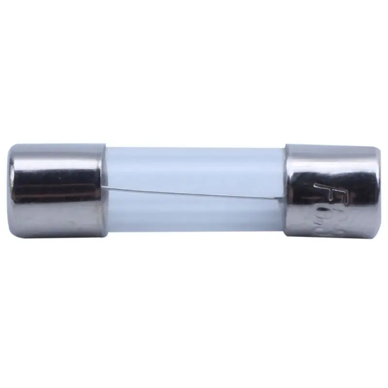 100 Pcs 250V 6.3A F6.3AL Quick Fast Blow Glass Tube Fuses 5 x 20mm