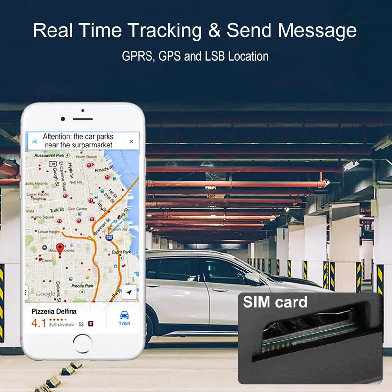 Автомобильный мини Противоугонный Gps трекер Gsm Sms трекер отключение питания сигнализация