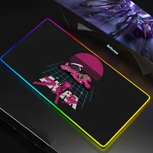 

Anime AKIRA RGB Gaming XXL Mouse Pad Mousepad Large Cool Mause Pad Keyboard Desk Carpet Game Rubber No-slip LED Mouse Mat Gamer