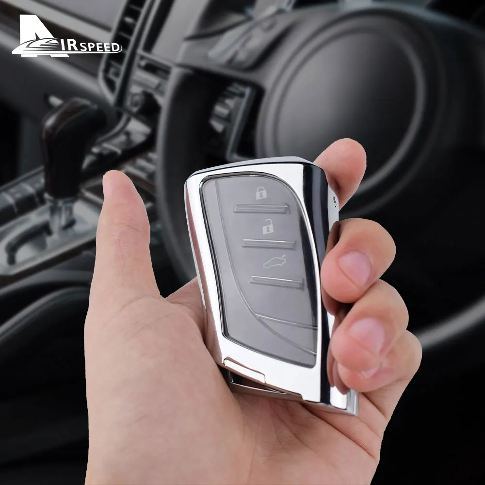 AIRSPEE Aluminium Alloy Luxury New Key Case Cover Protect For Lexus