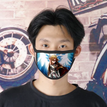 

New Sword Art Online 3D Mask Men/women Fashion High Quality Reusable Anime Cosplay Sword Art Online Washable Face Mask