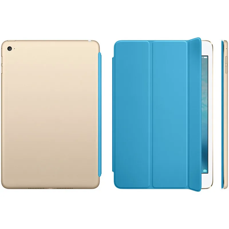 Складной роскошный тонкий магнитный кожаный смарт-чехол для IPad Mini 4