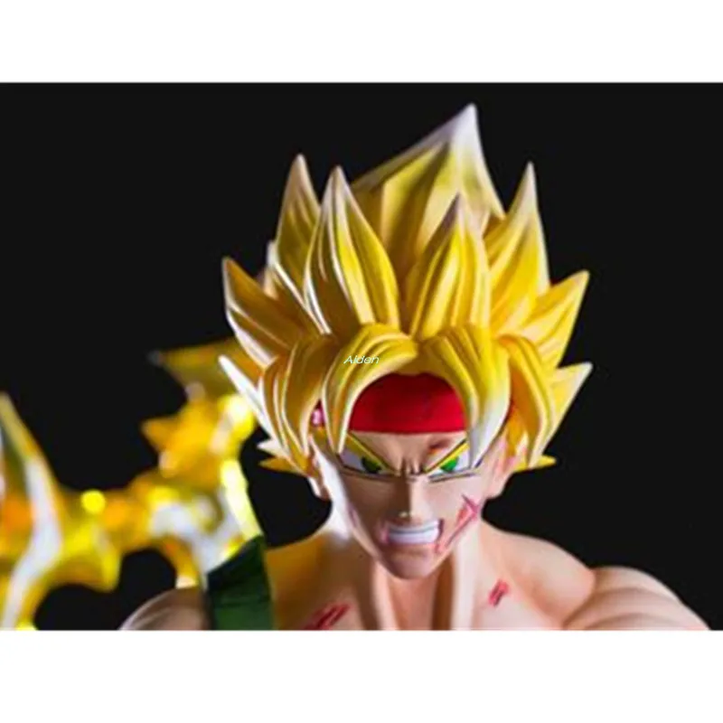 14 "Dragon Ball Z статуя Супер Saiyan бюст портретная полная длина Kakarotto GK экшн Коллекционная модель игрушечная коробка 35 см Z2817