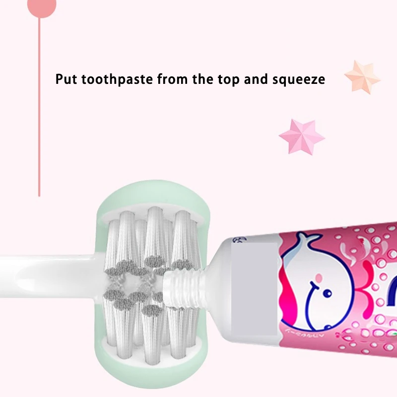 Children's Electric Toothbrush, 3 Sides All Inclusive 5 Modes 2 USB Rechargeable Portable Electric Toothbrush Children's Electric Toothbrush, 3 Sides All Inclusive 5 Modes 2 USB Rechargeable Portable Electric Toothbrush