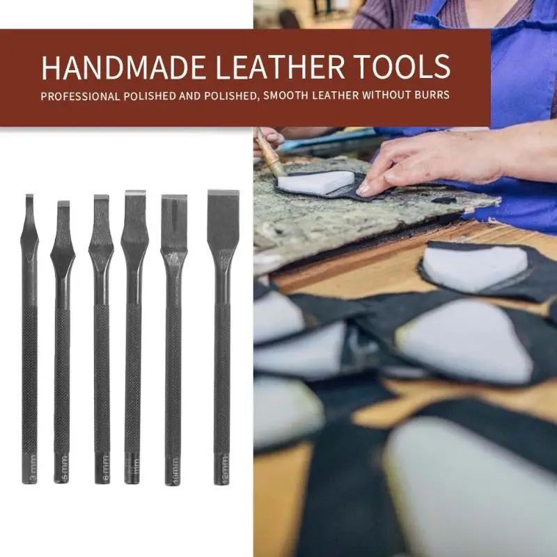 Стальные вырезанные кожаные дыроколы DIY длительный срок службы режущий Гладкий ручной работы строчка кожевенное ремесло инструмент