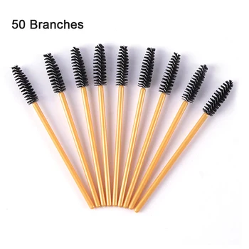 

50PCS/Set Disposable Eyelash Brushes Makeup Mascara Applicator Wand Eyes Cosmetics Brushes Eye Lashes Tool
