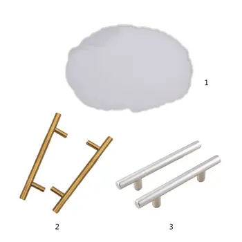 

Crystal Epoxy Resin Mold Irregular Coasters Tray Casting Silicone Mould DIY Crafts Desktop Decoration Making Tool