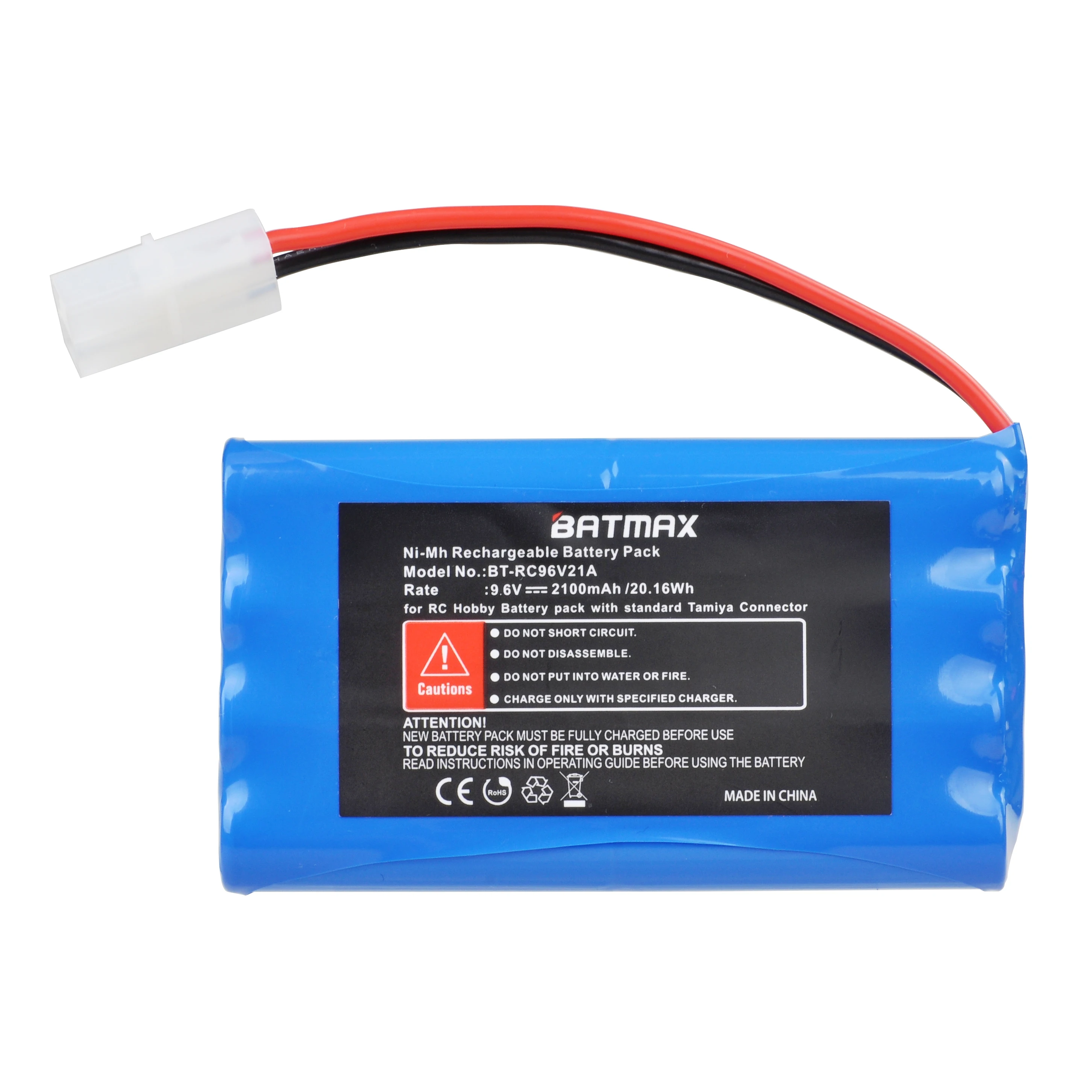 Batteria 9.6V 2100Mah Con Connettore Tamiya Per Rc Car Rc Truck Rc Airplane Rc Boat Traxxas Losi Associato Hpi Kyosho Tamiya Qua