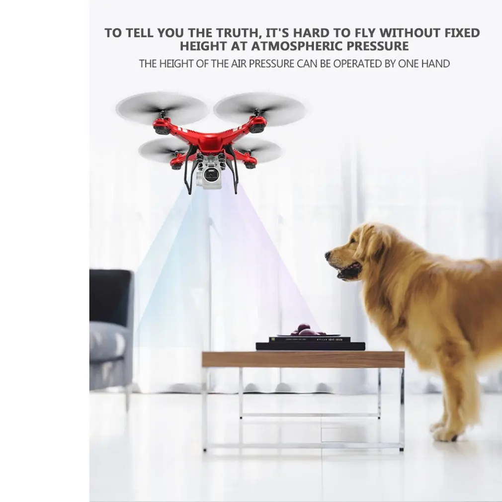 Wifi камера SH5HD FPV Дрон Радиоуправляемый квадрокоптер видео высота с 1 батареей 2,4 ГГц 4 канала 6 осей гироскоп Радиоуправляемый Дрон