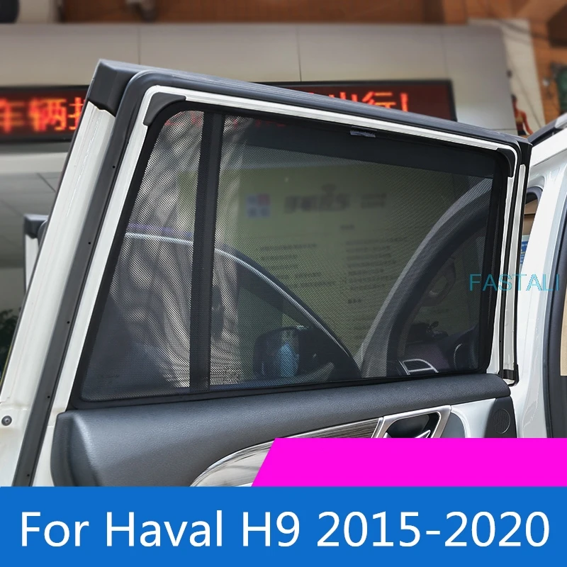 

For Haval H9 2015-2020 Car window sunshade hidden magnet sand suction window sunshade baffle sunscreen insulation Car supplies