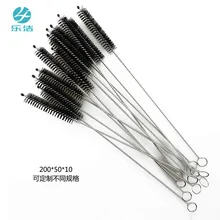 Съедобная кремния 304 набор щеточек производители профессиональные настраиваемые Оптовые изогнутая щетка бутылочка для кормления мягкий катетер щетка