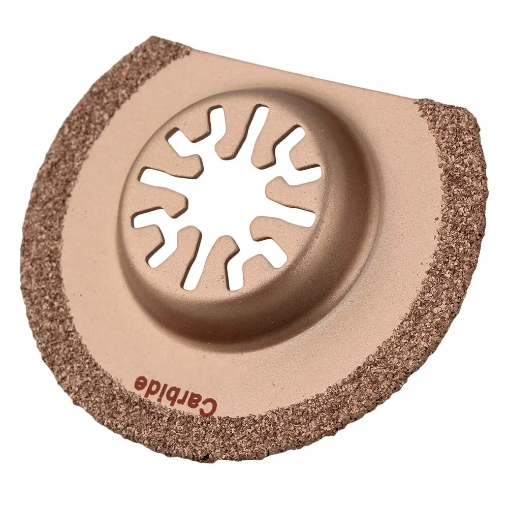 Полуциркулярный карбидный шлифовальный диск 63 мм желтого цвета