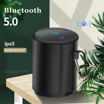 

Ecoboseo Wireless Mini Bluetooth Speaker portable Waterproof Outdoor Subwoofer car Sports Stereo Sound bassLoudspeaker desktop