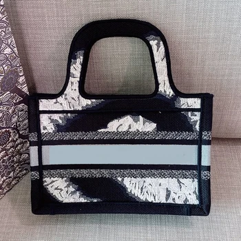 

Handbag Women Embroidered Glossy Shoulder Bag Purse Female Luxury Handbags Women Blue Cowboy Bags for Women