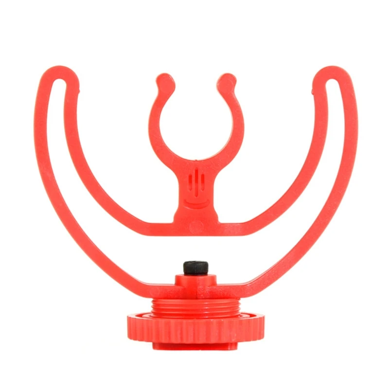 New Camera Hot Shoe Shock Mount With Rycote Lyre Bracket For Rode