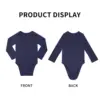 Baby Goth In Training-Kids Newborn Baby Clothes Rompers Cotton Jumpsuits Baby Training Gothic Different Unisex Boy Girls No 4