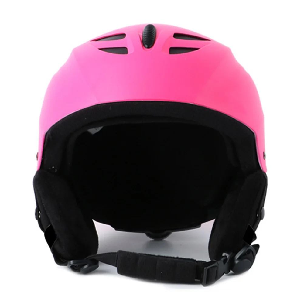 Детские защитные шлемы карабины для активного отдыха теплый интегрированный литой спортивный анти шок полупокрытый Регулируемый лыжный шлем