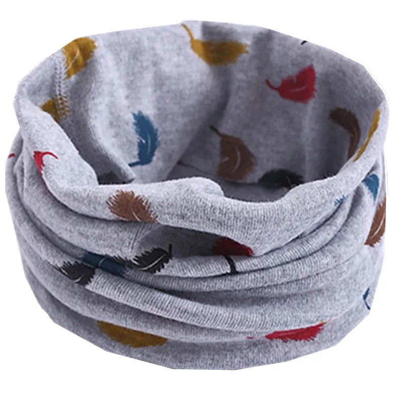 Kid Boy Girl Warm Magic Neckerchief O Ring Bufandas Baby Neck Collar Children Cotton Scarf Spring Autumn Winter kids scarf