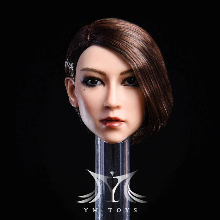 YMTOYS 1/6 YMT020 A/B/C женский Азиатский я голова скульптура резьба Fit 12 "фигурка тела куклы для 12 дюймов женское тело в наличии
