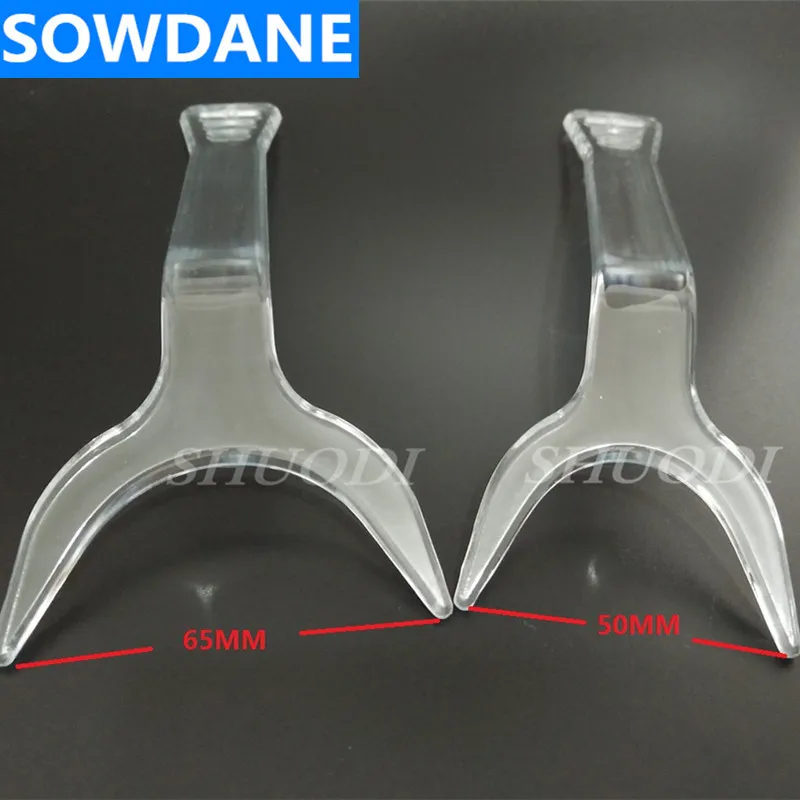 Online Cuidado Dental ortodóntico bucal depresor de lengua Autoclavable labio de boca Retractor plástico abridor Retractor Dental Retractor de plástico