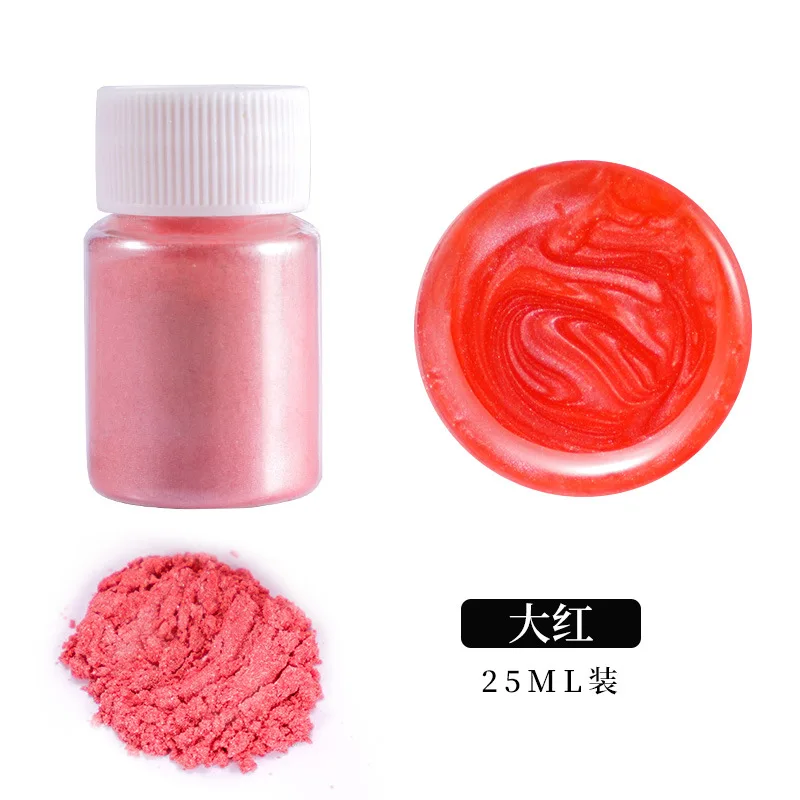 20 цветов DIY Slime набор блеск порошковый наполнитель пигмент украшения игрушки жемчужный порошковый краситель пушистый клей слизи развивающий подарок для девочек - Цвет: Фиолетовый