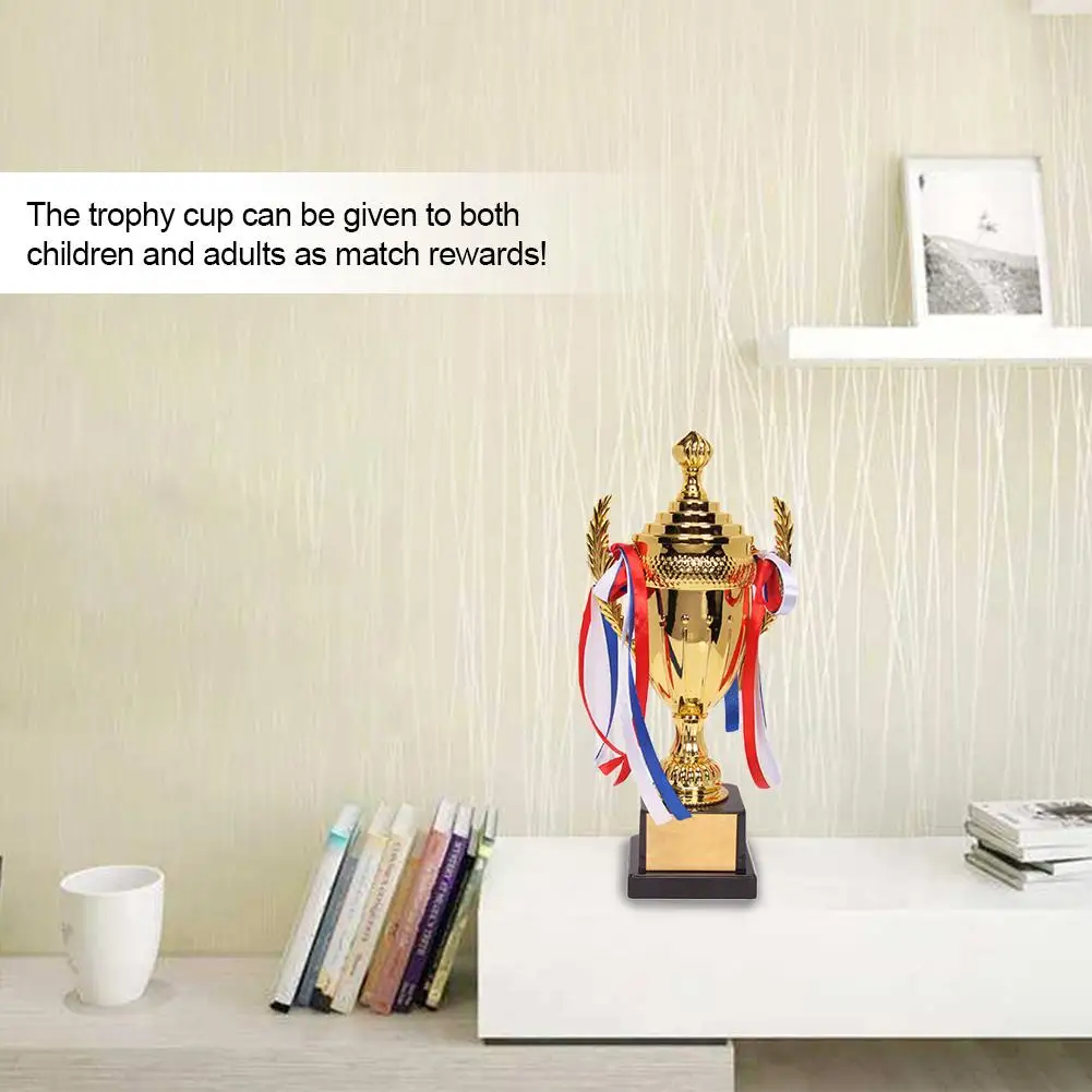 Trophy Metal College Sports Trophy Awards Ceremony Gold-plated Souvenir Craft Cup
