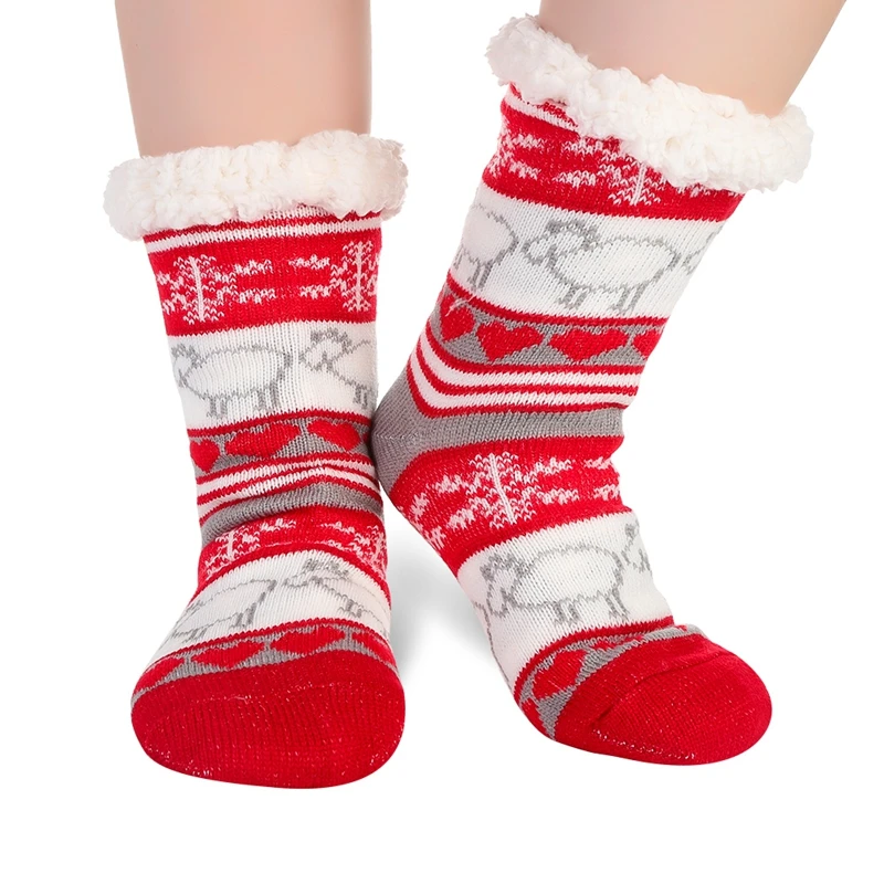 Женские носки, Женский Рождественский подарок, модные зимние милые шерстяные носки, женские сумасшедшие носки, женские теплые носки с животными