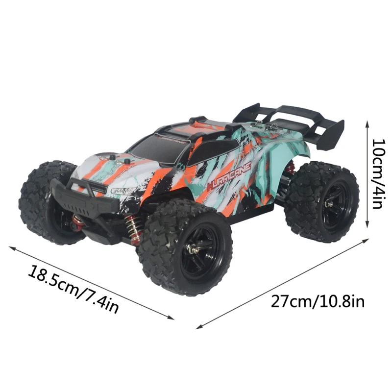 HS18321 Радиоуправляемый автомобиль 4WD 1/18 2,4 г 36 км/ч высокоскоростной пульт дистанционного управления автомобиль дрейф гоночный багги большая нога монстр грузовик детские игрушки автомобили подарок