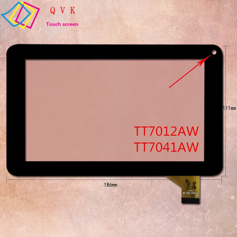 Черный 7-дюймовый сенсорный экран для Digma Optima 7 11 12 4 41 5 3G 4G емкостный панель Ремонт