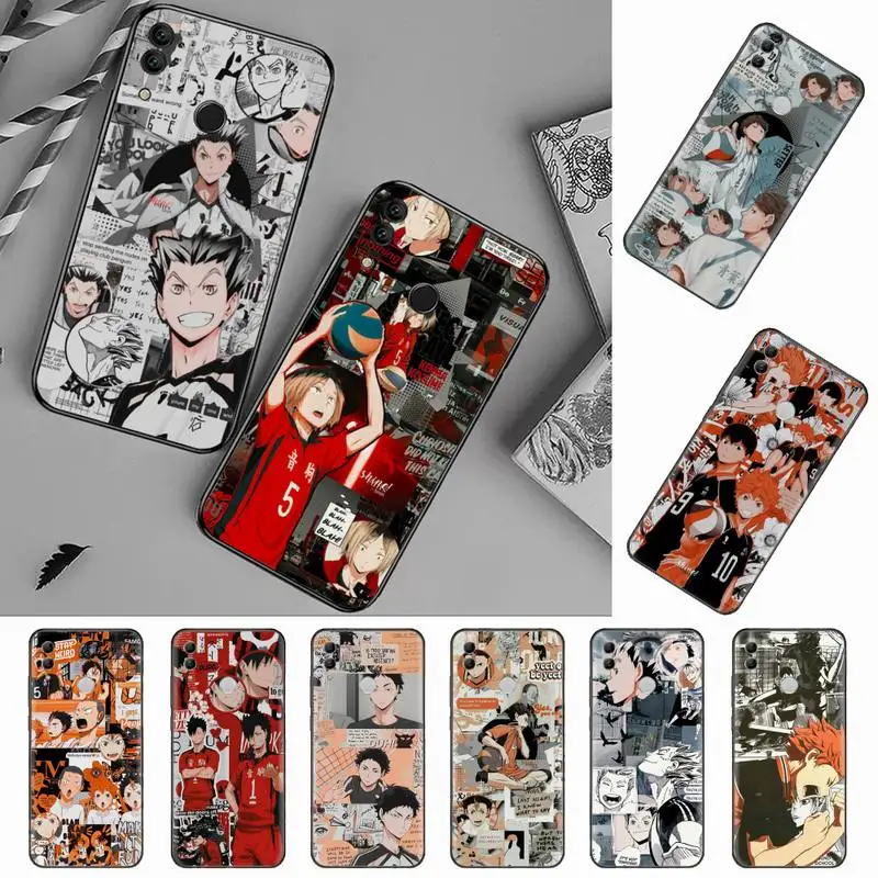 Чехол для телефона haikyuu volleyball anime Japan Huawei Honor 7C 7A 8X 8A 9 10 10i Lite 20 NOVA 3i 3e coque shell funda