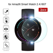 3 шт Взрывозащищенная пленка для Amazfit Smart Watch 2 A1807 Защитная пленка для экрана без пузырей против царапин сенсорная