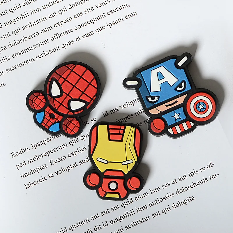 4/6/8 шт Мстители Marvel наклейки на холодильник креативный Капитан Америка BB8 магнит